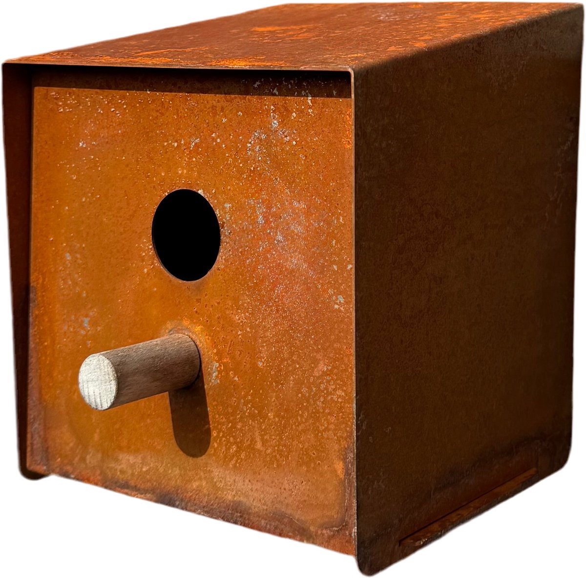 Vogelhuis CLOUDNEST - CORTENSTAAL - Wandmodel