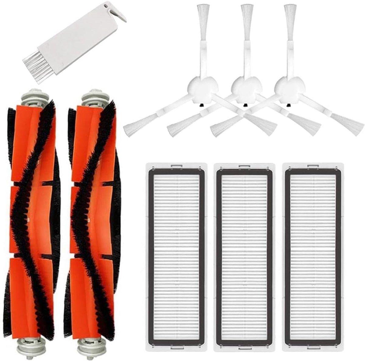 Roller Side Brush Cleaning Kit for Xiaomi Dreame F9 Robot Vacuum Cleaner