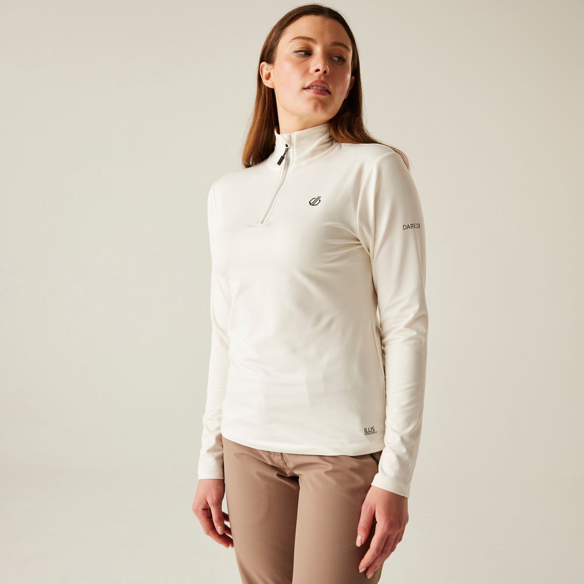 Pullover Sweat Fleece Ski Dames Midlayer Lowline II