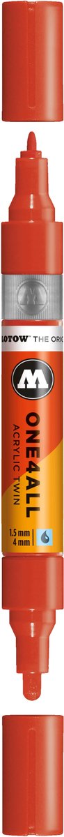 Molotow - One4All Twin Marker - Vermilion