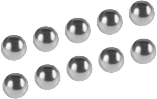 200 stuks stalen ballen, metalen ballen, 4 mm, mengballen, 304