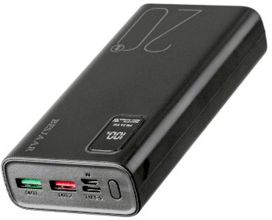 Besjaar Powerbank 20000 mAh 22.5W Zwart