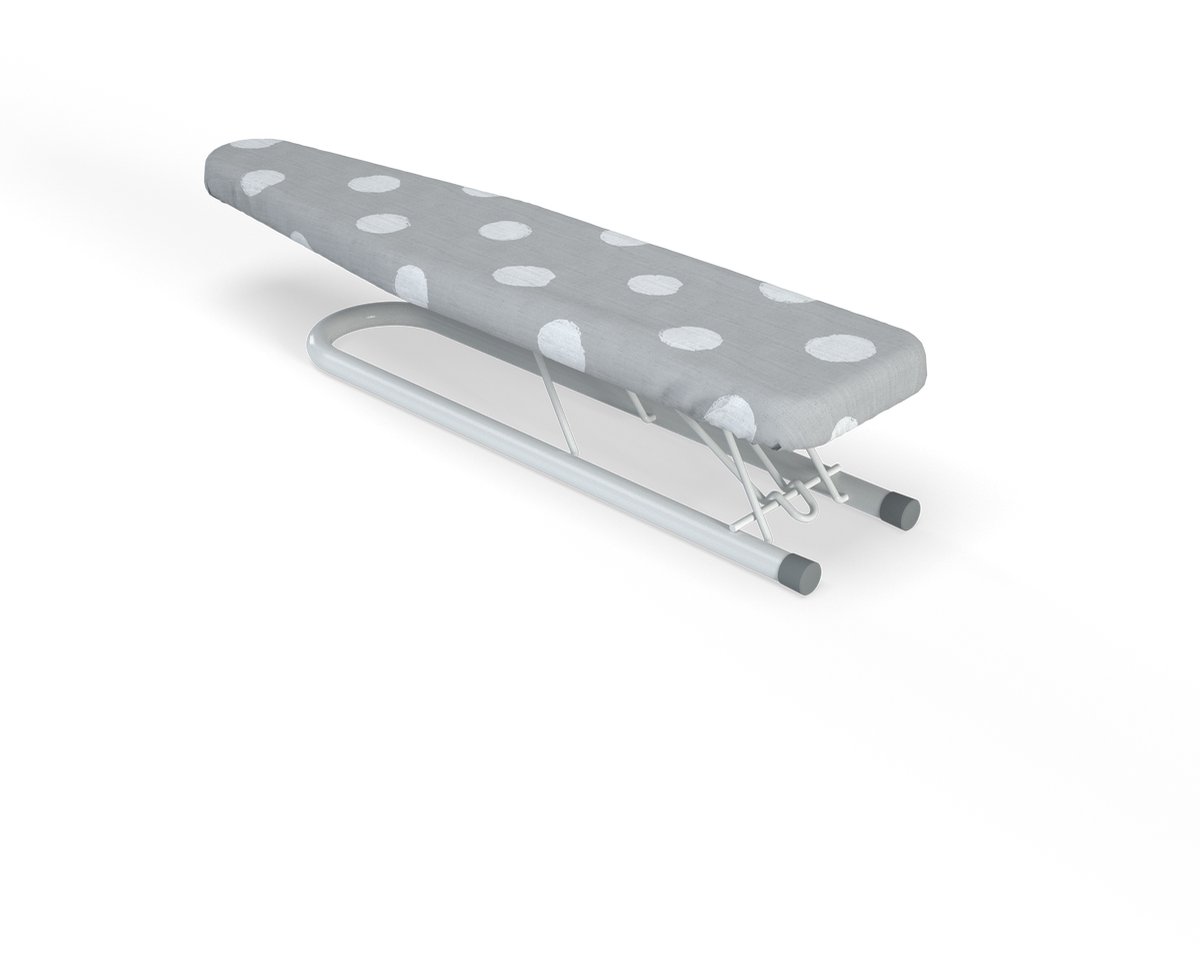 D&L Mouwplank met Overtrek 51 x 12cm - Grijs Wit Bol