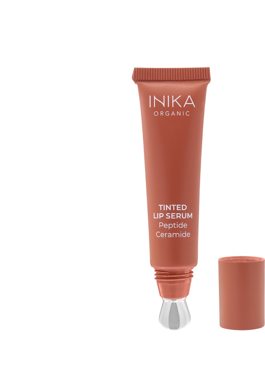 INIKA Organic - Tinted Lip Serum - Rosewood - Lipverzorging - Peptide & Ceramide