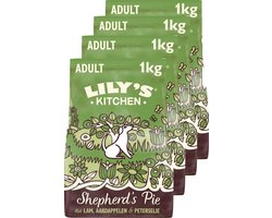 4x Lily's Kitchen Hondenvoer Droog Shepherd's Pie Lam 1 kg