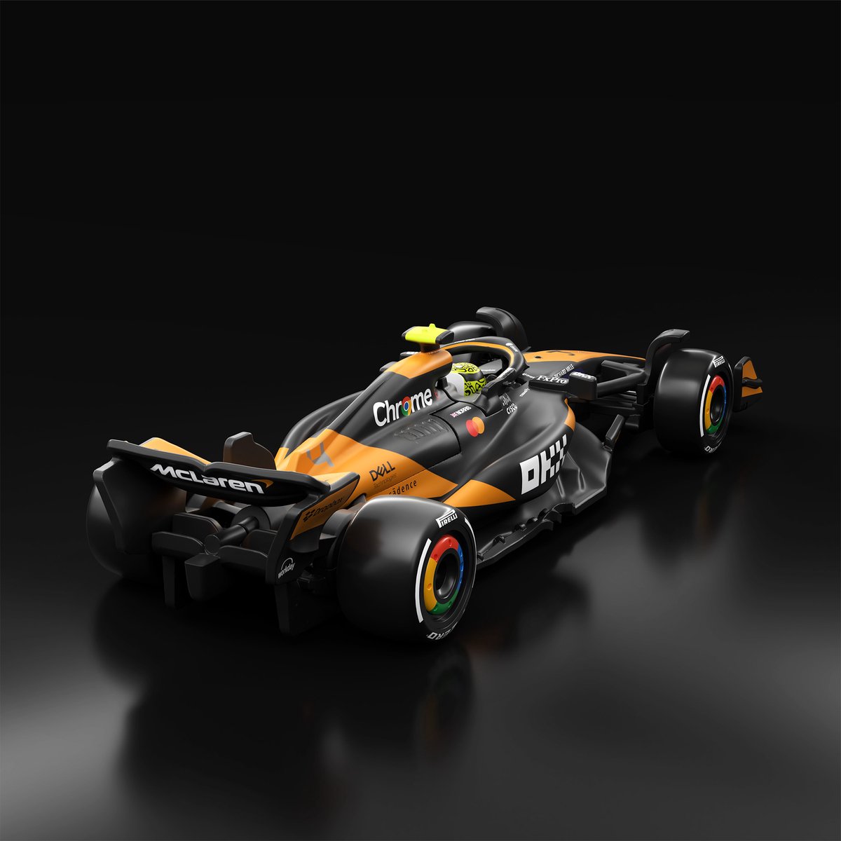 Hot Wheels Premium Metalen Formule 1 Verzamelbaar Speelgoed Raceauto - Lando Norris McLaren — afbeelding 9