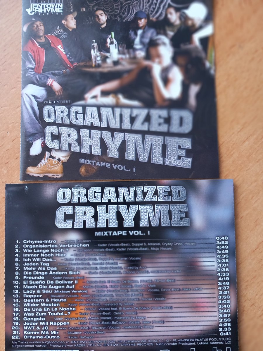 ORGANIZED CRHYME mixtape vol. 1