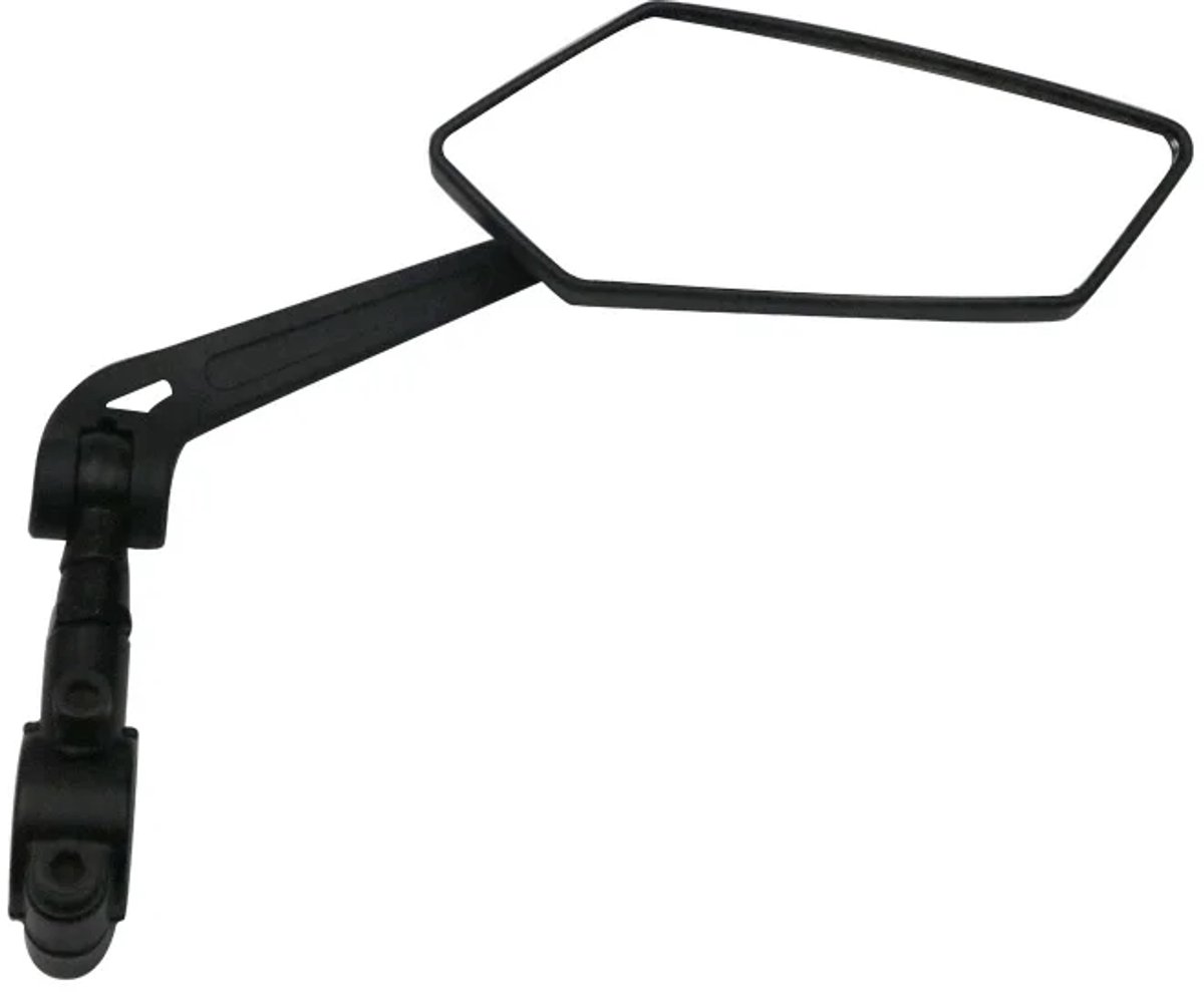Astravon Fietsspiegel Rechts - Fietsspiegel E-bike - Achteruitkijkspiegel - Fietsspiegel voor E-bike Scooter en Fiets - Makkelijk verstelbaar - Geschikt Voor (E-)bike & Elektrische Fiets - 360º Draaibaar – Inclusief Inbussleutel - Zwart