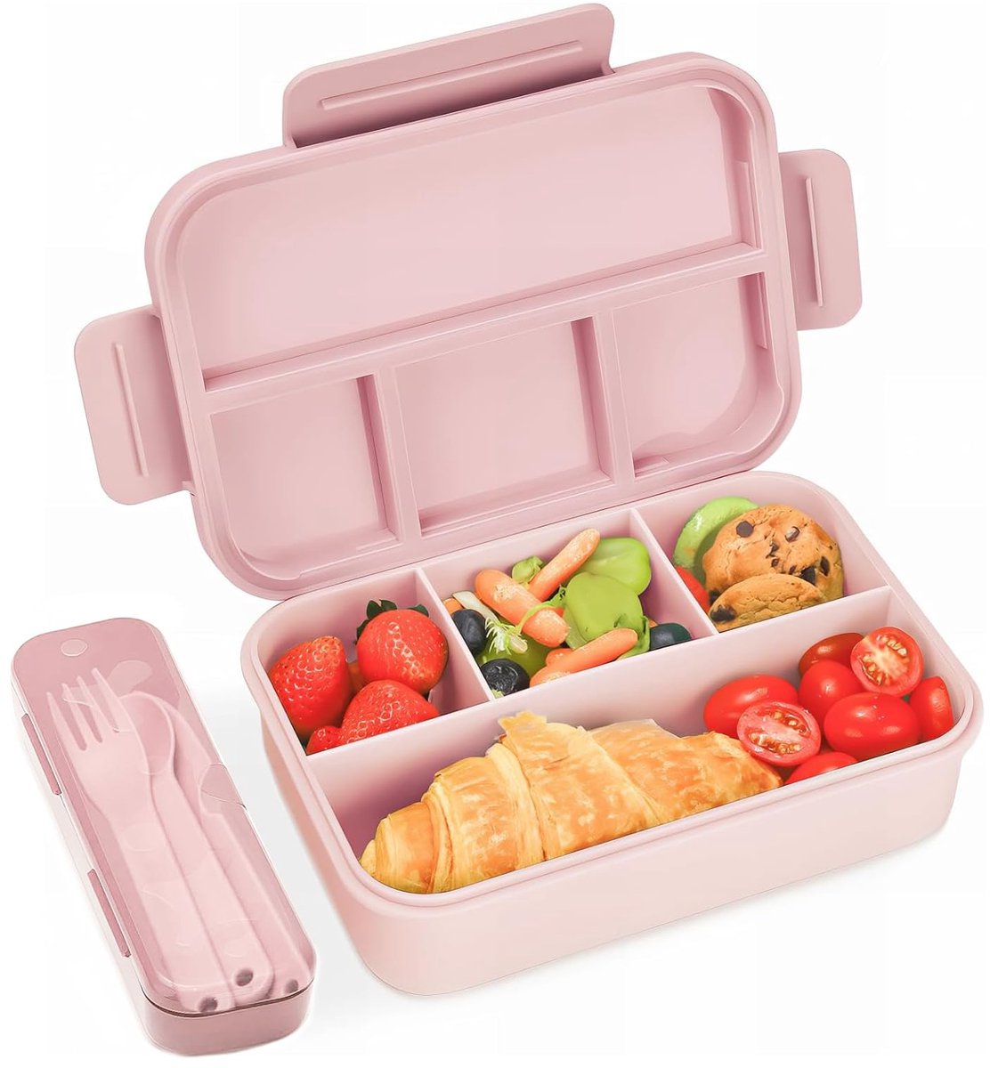 Lunchbox Bento Box - Lekvrij met vakken - Voor kinderen en volwassenen - 1300ML