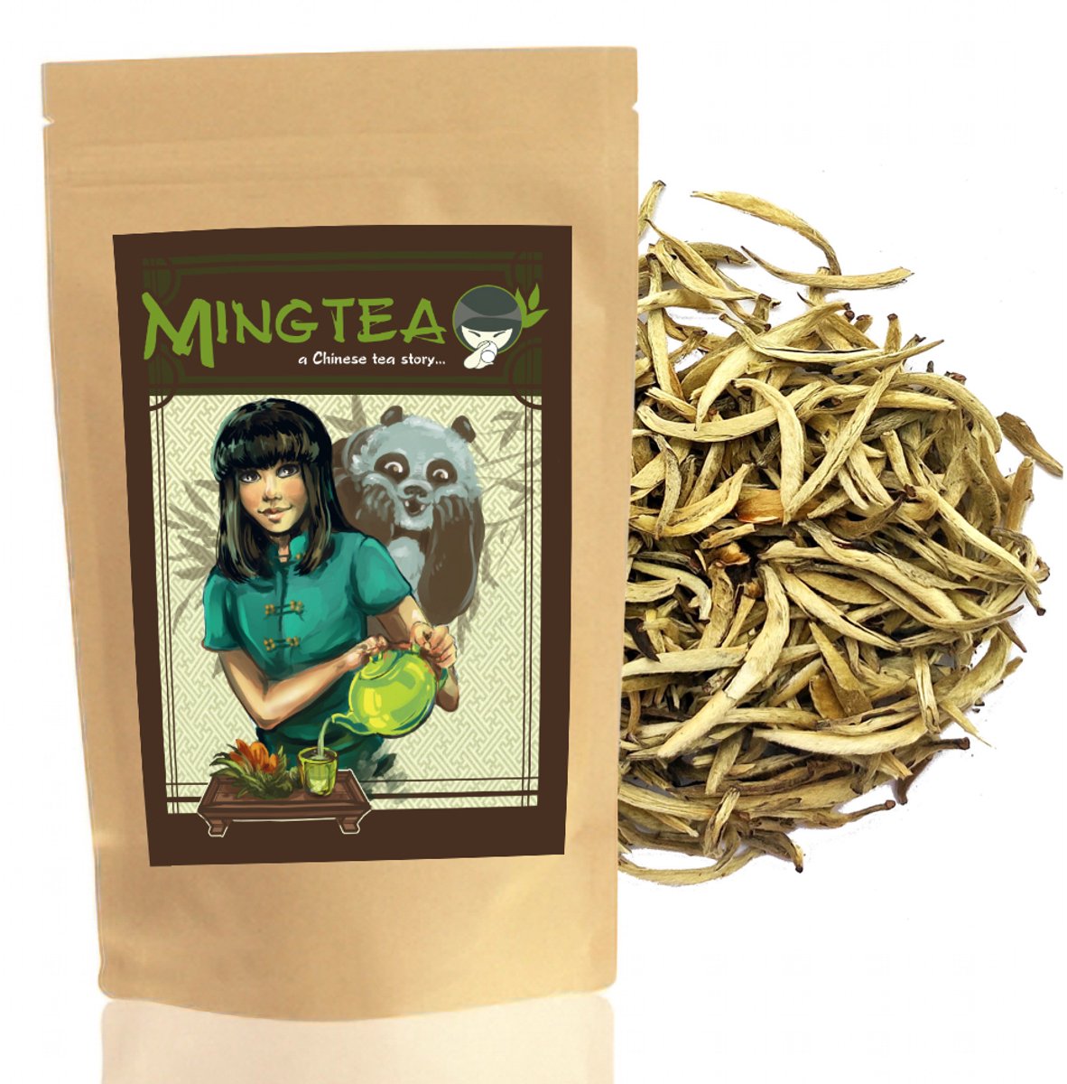 Witte Thee White Silver Needle 250g – First Flush 2025 – Premium Losse Thee van de Eerste Pluk – Zacht & Verfijnd Aroma