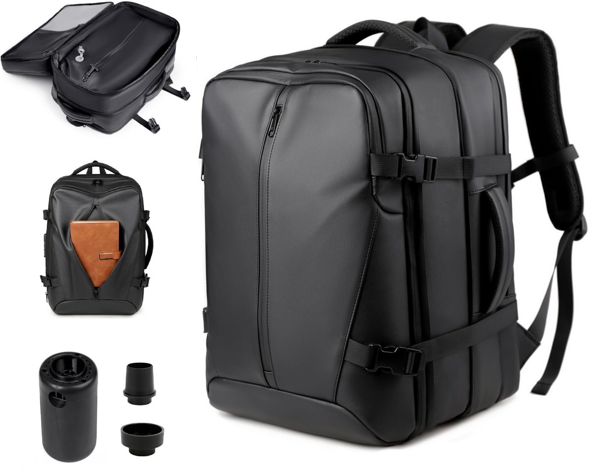 Rugzak - Uitbreidbaar & Ruimtebesparend - Voor Handbagage - 62L