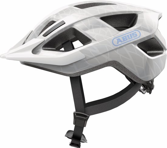 Fietshelm ABUS ADURO 3.0 white art S - 51-55 cm - wit - Geschikt voor gebruik op elektrische fietsen - stadsfietsen - 280 g — afbeelding 2