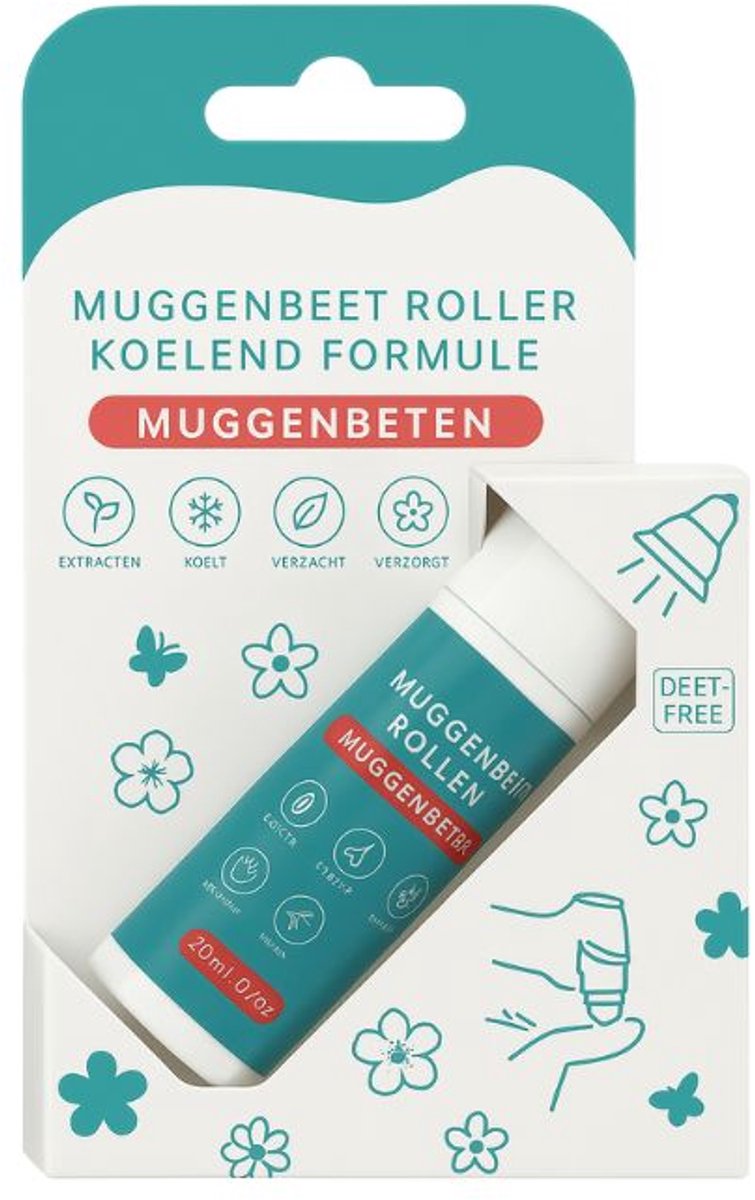 Tuana Kruiden - Anti Mug Roller 20ml Natural - Dog014-1