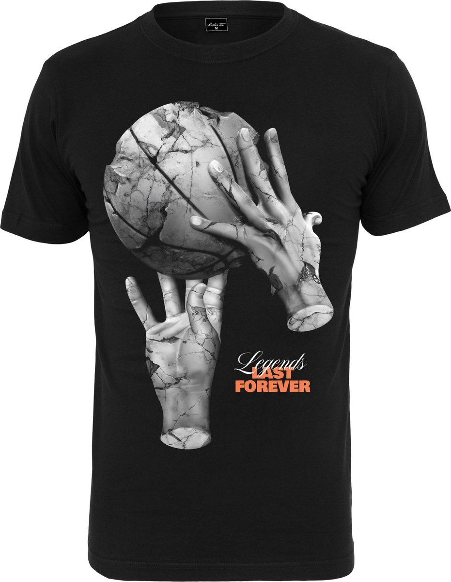 Urban Classics Heren Tshirt -XS- Ballin Hands Zwart