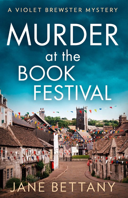 A Violet Brewster Mystery 2 - Murder at the Book Festival - cover