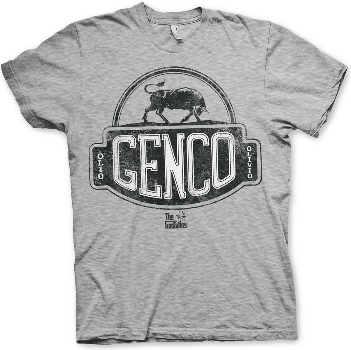 The Godfather Genco Olive Oil T-Shirt Heather-Grey-L