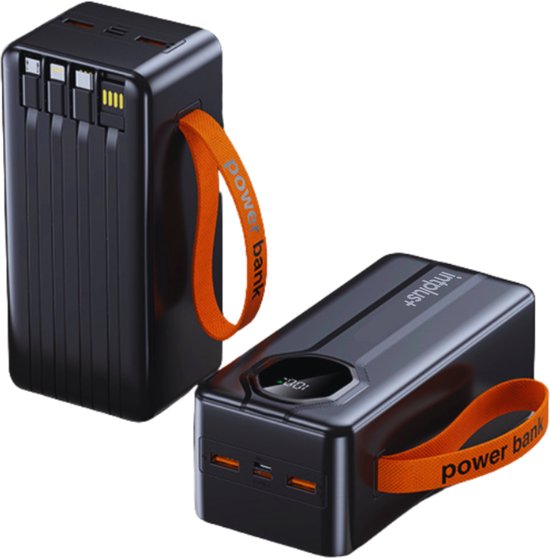 intplus+ Power Pack S2 Powerbank 30000 mAh Zwart - intplus+ - €29,95