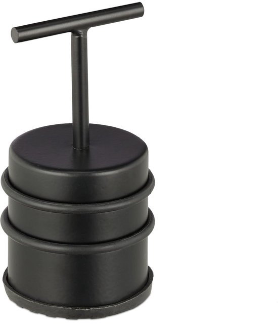 Deurbuffer Stabiel En Sterk 1 Stuk Zwart RVS 14 Cm Bol deurbuffer-stabiel-en-sterk-1-stuk-zwart-rvs-14-cm-bol