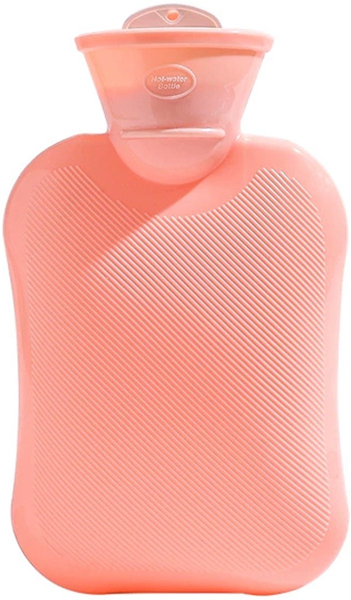Warmtekruik - Kruik - Tot 6 uur warmte - Warmwaterkruik - 0.5 liter – Rubber - Cadeau voor haar, vrouw, vriendin -Student