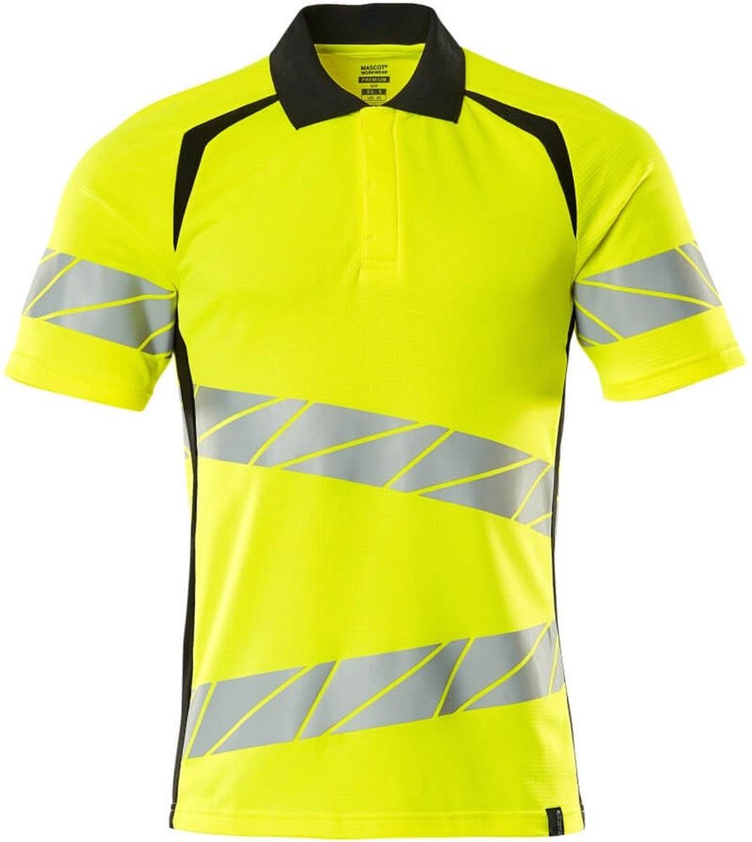 Mascot Accelerate Safe Poloshirt 19083-771 - Hi-Vis geel/zwart - 5XL