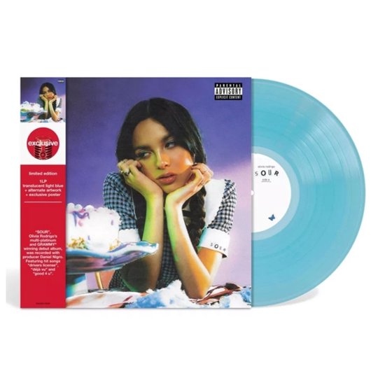 Olivia Rodrigo Sour - Coloured Vinyl, Indie Only pop LP met