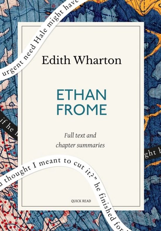 Ethan Frome: A Quick Read edition - cover