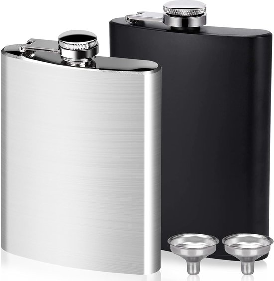 Roestvrijstalen bekerset - multifunctioneel - set van 2 - 230 ml