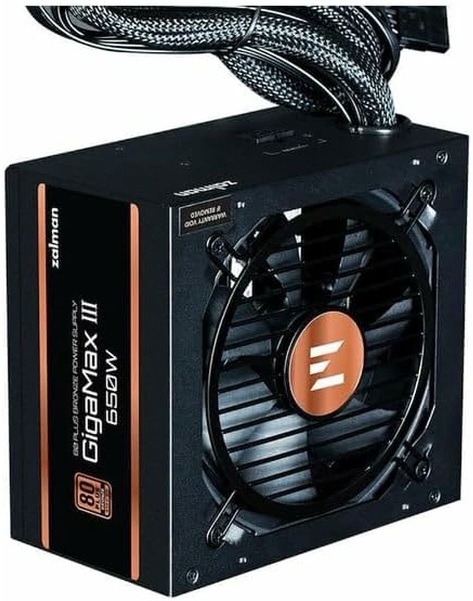 Voedingsbron Zalman GigaMax III ATX 650 W 110 W 80 Plus Bronze