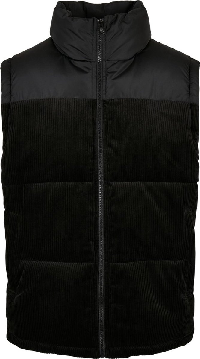 Urban Classics Cord Mouwloos jacket XL Zwart