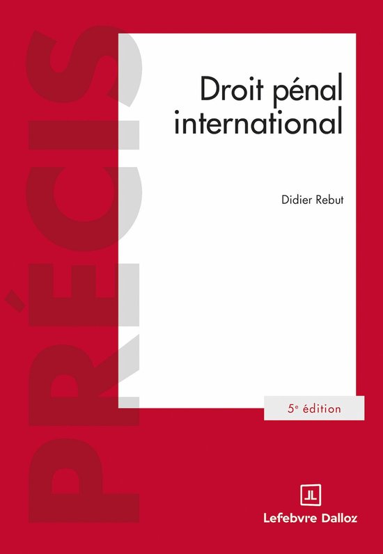 Précis - Droit pénal international 5ed - cover