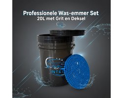 Intez Waswemmer 20L met Vuilgrit en Afsluitbare Deksel