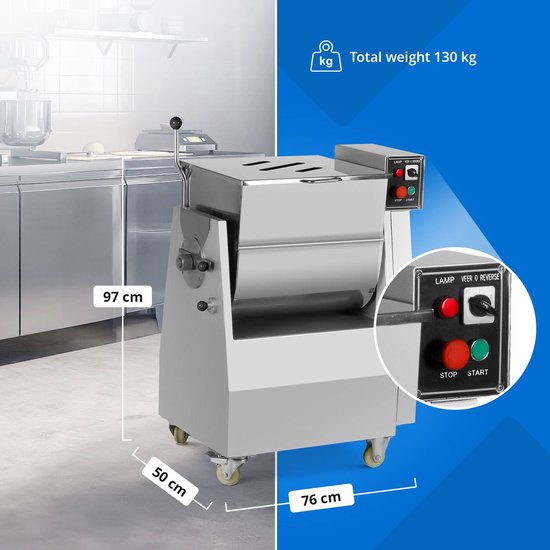 Vleesmenger - 1500 W - 50 kg - Royal Catering van Royal Catering — afbeelding 4