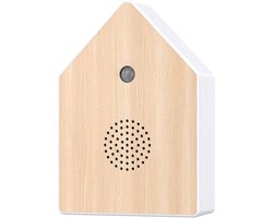 Box, Bird Sound Machine, White Noise Bird Box, Motion-Activated, Battery-Powered, 11x15.2cm, Ideal for Stress and Relaxation