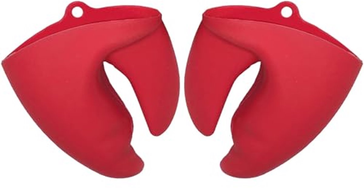 Hittebestendige Mini Ovenhandschoenen Silicone Antislip Pothandschoenen
