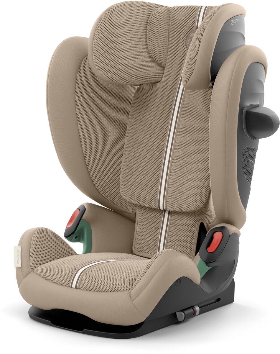 Cybex Pallas G3 - Autostoel - Almond Beige (plus bekleding) – foto 4
