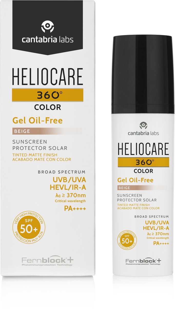 Zonnebrandcrème met Kleur Heliocare Color Bruiner Beige 50 ml