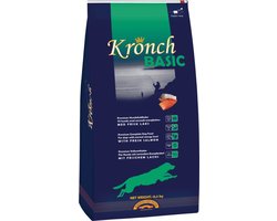 Hondenvoer Kronch Basic 13.5 kg met Rex Specialty zachte beloning Zalm 500 gram