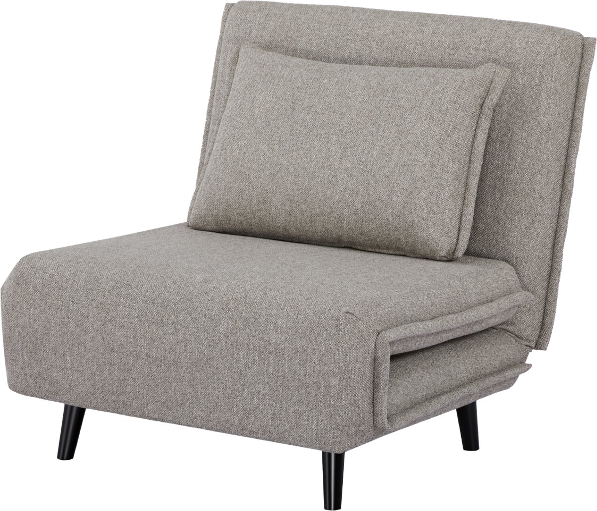 Troonz Slaapstoel Taormina 80x191 – Inklapbare Slaapbank – Zetelbed – Slaapfauteuil 1 Persoon – Tot 120 kg Draagvermogen