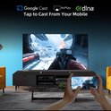 CHIQ TV: Cast vanaf mobiel met Google Cast, AirPlay en DLNA. Een game op het scherm.