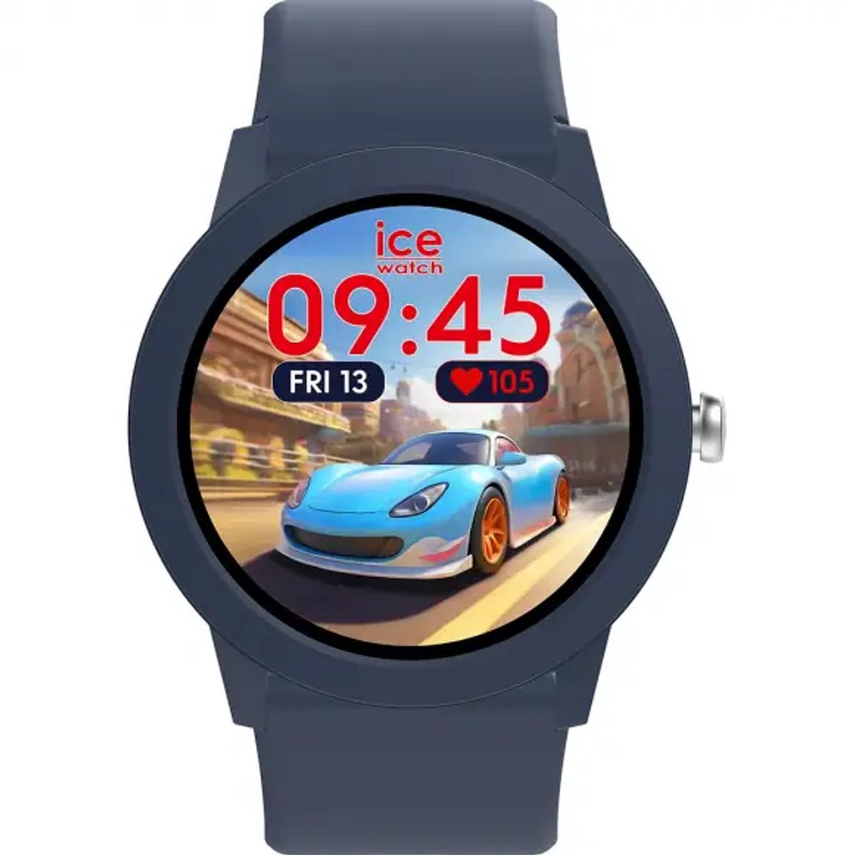 Ice Watch ICE smart junior RD 3.0 - Blue 025247 Horloge - Siliconen - Blauw - Ø 39 mm