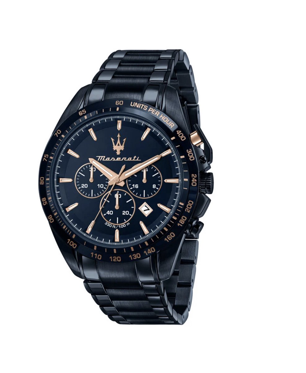 Maserati - R8873612054 - blue edition - chronograph- watch - blauw - heren - horloge - 45 MM