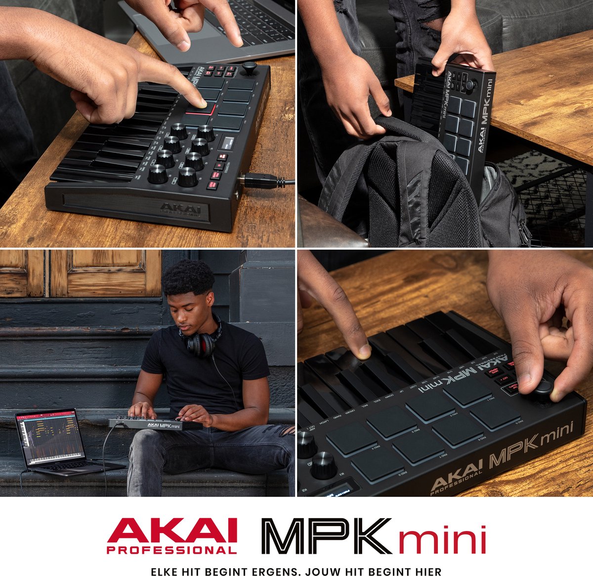 AKAI MPK mini MK3 ブラック Brack AKAI Professional MPK Mini MK3 Black – Thomann Nederland