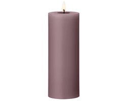 Ester & Erik Led Pillar kaars H20cm winter rose