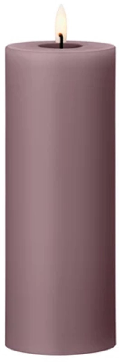 Ester & Erik Led Pillar kaars H20cm winter rose