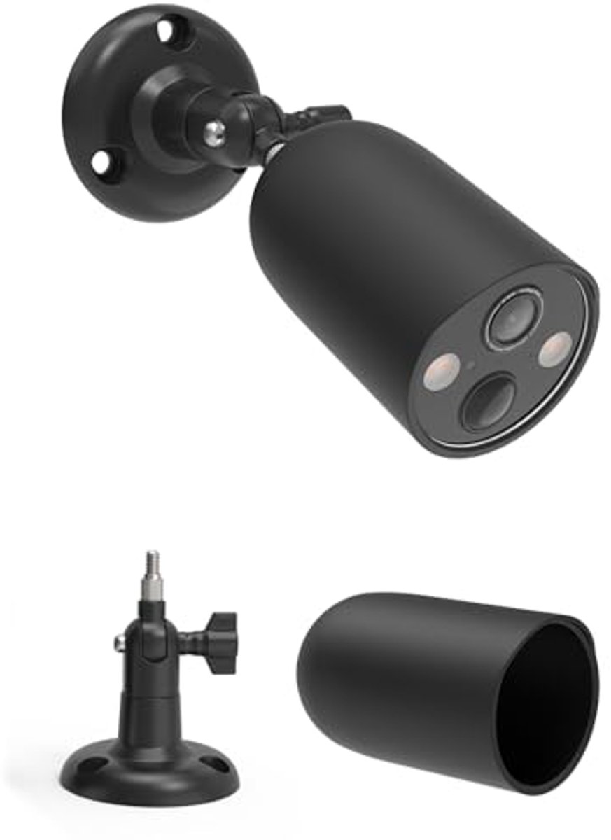 Camera Wandhouder voor 360° Verstelbare Buitencamera met Siliconen Hoes