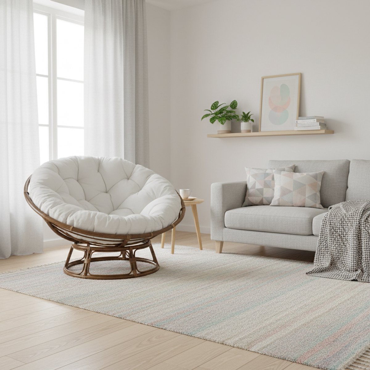 Loungestoel Loungestoel Papasan Loungestoel - afbeelding 3