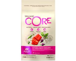 Wellness Core Grain Free Cat Sterilised Zalm - Kattenvoer - 4 kg