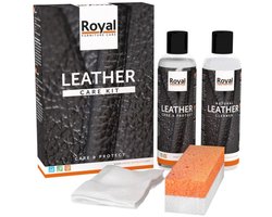 Oranje Furniture Care - Lederverzorgingsset Maxi + Reiniger 2×250 ml