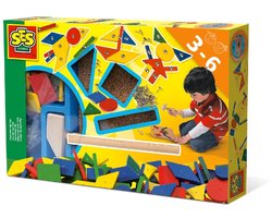 SES Creative - Hamertje Tik - Original - Montessori Speelgoed - originele set met basisvormen - Knutselen