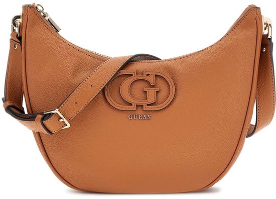 GUESS Sac à épaule Calebra Hobo Shoulder Bag Cognac Brun
